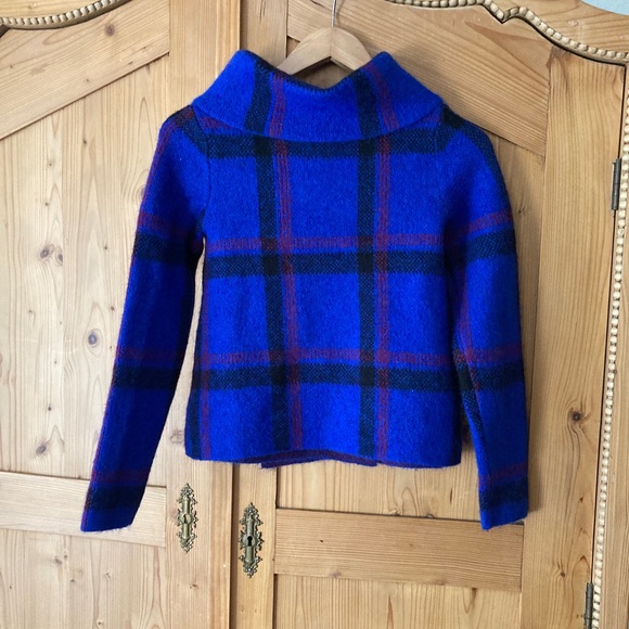 Max Studio Cropped Sweater Coat - Picture 2 of 4